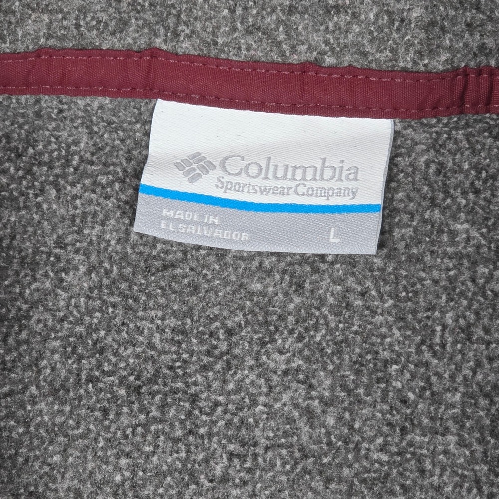Columbia PFG Harborside Fleece Pullover Womens L Gray Howard University Bison - Picture 3 of 15